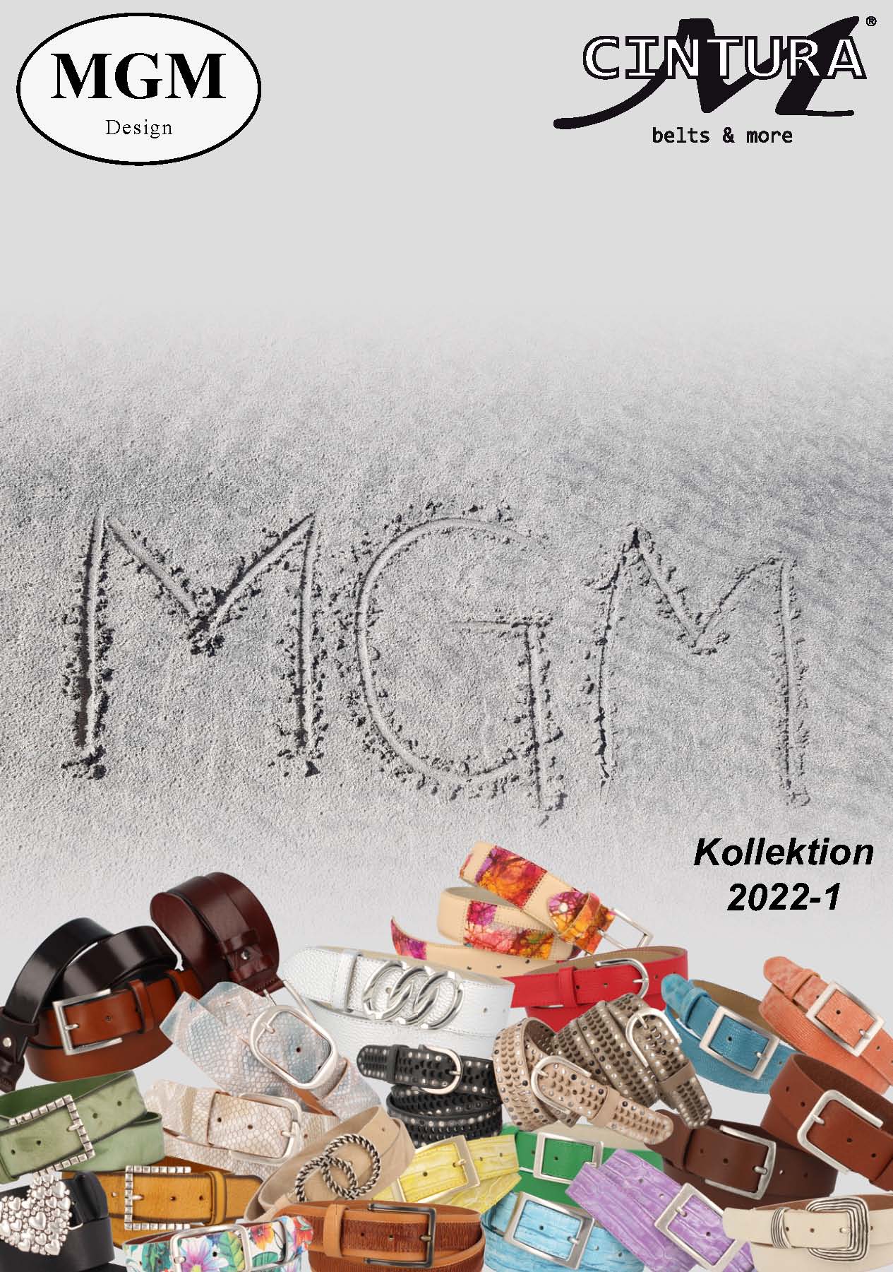 MGM Design Gürtel Katalog 21 2